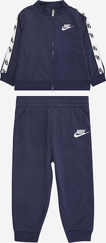 Nike Sportswear Jogginganzug in Blau: Vorderseite