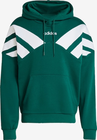 ADIDAS ORIGINALS Sweatshirt in Green: front