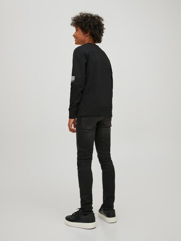 Jack & Jones Junior Sweatshirt 'Nasa' in Schwarz