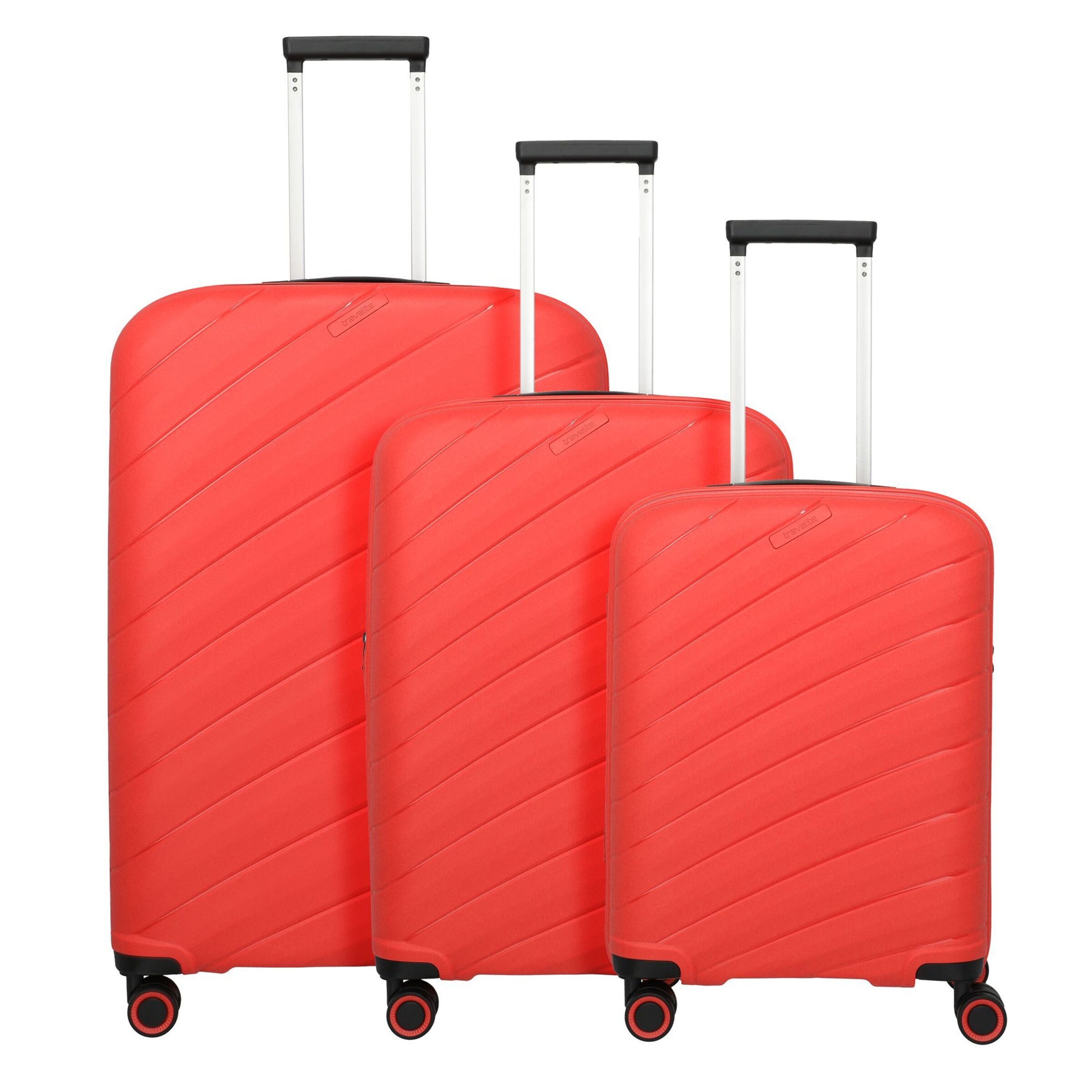 Ensemble de bagages 'Burano' TRAVELITE en rose : devant