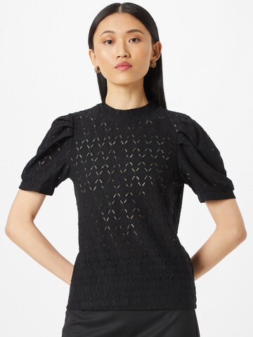 PIECES Blouse 'Christy' in Black: front