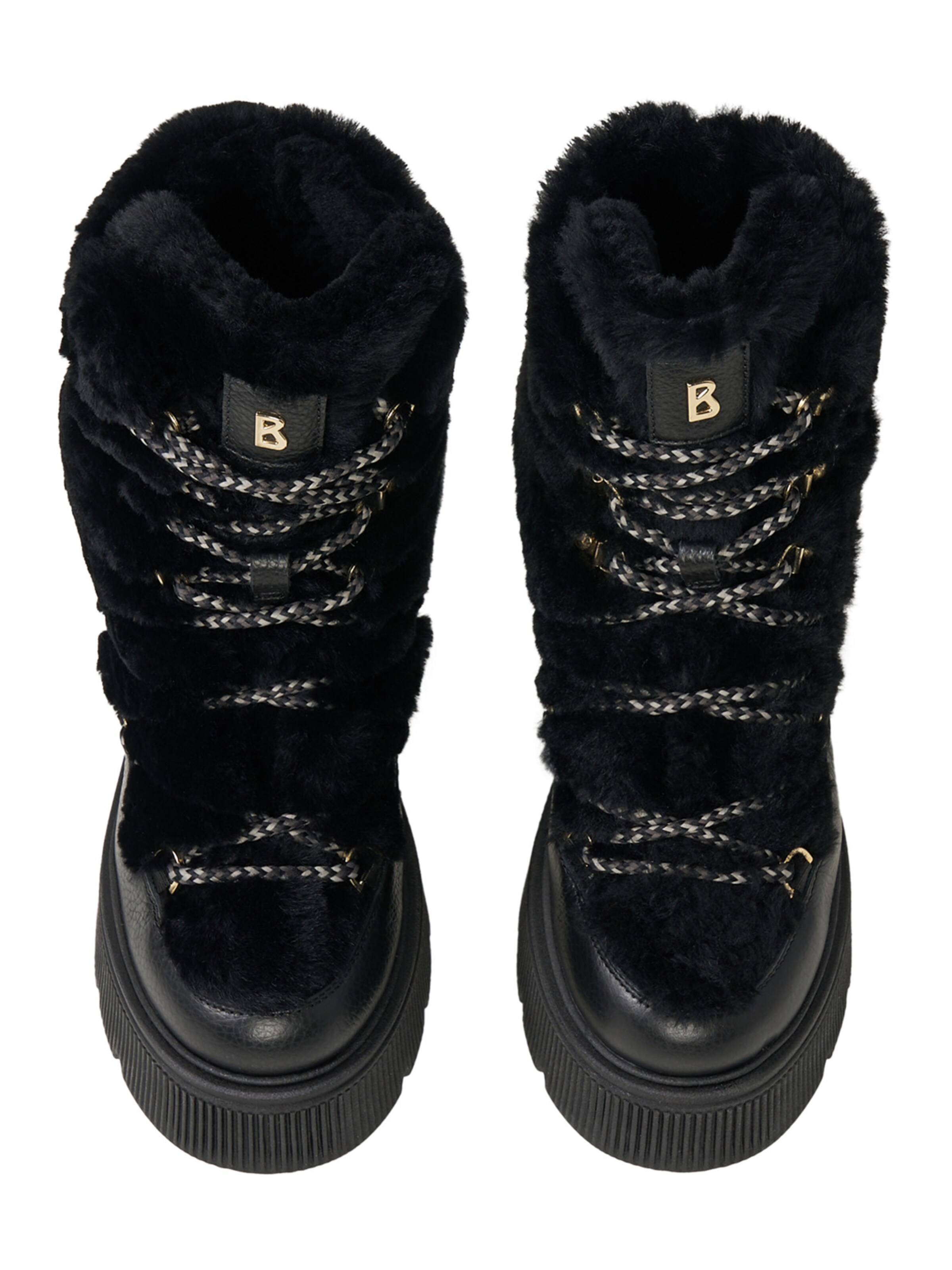 BOGNER Schnürstiefel 'Turin' in Schwarz