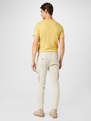 JACK & JONES Tapered Παντελόνι cargo 'Paul Flake' σε μπεζ