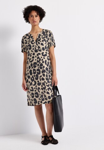 STREET ONE Dress in Beige: front