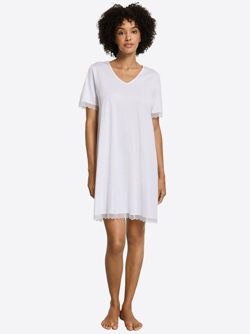Hanro Nachthemd ' Inaya ' in Weiß