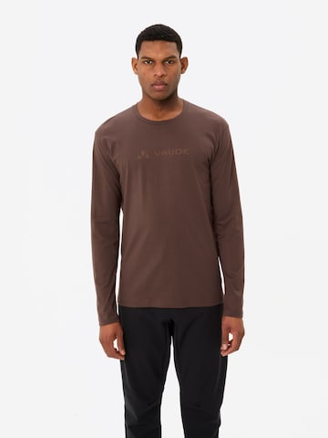 VAUDE Functioneel shirt in Rood: voorkant
