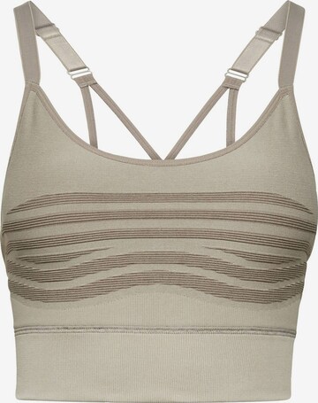 Reebok Bustier Sport bh in Beige