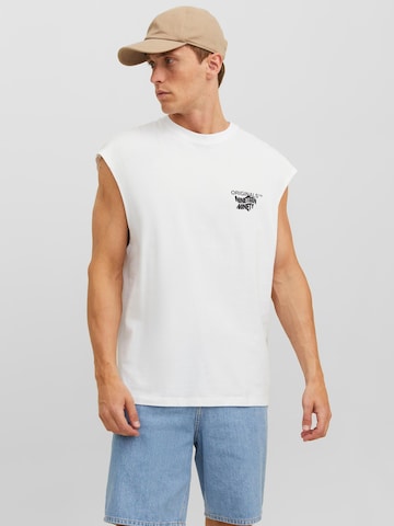 JACK & JONES Shirt 'FEST' in Weiß: Vorderseite