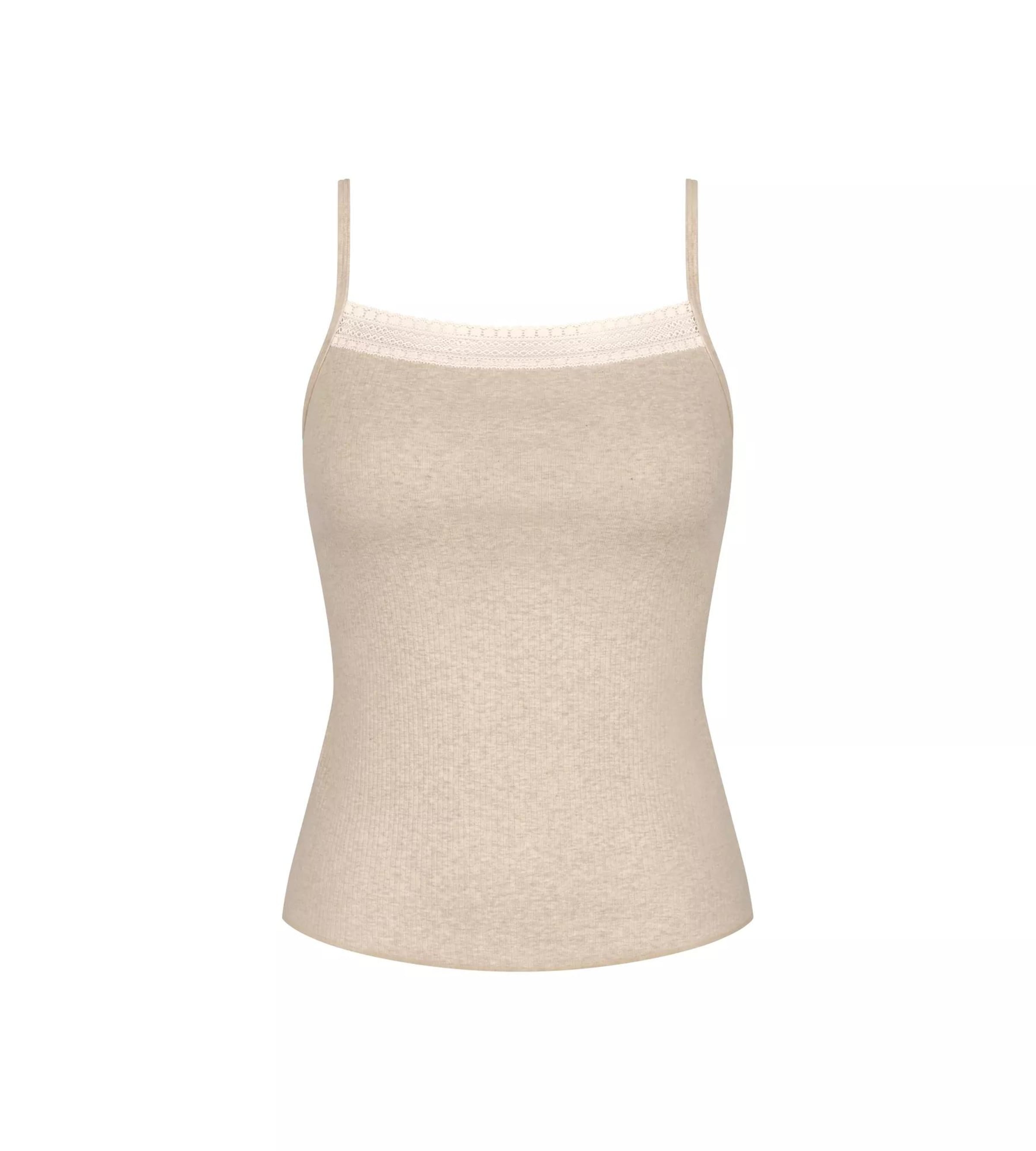 SLOGGI Tílko 'GO' – béžová: přední strana