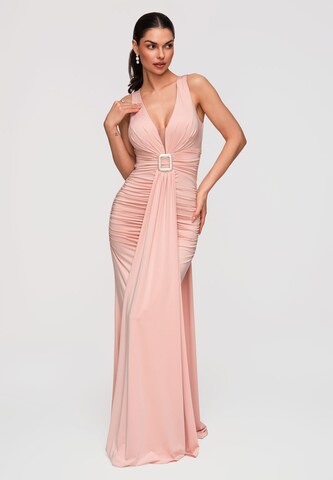 Ombre Abendkleid in Pink