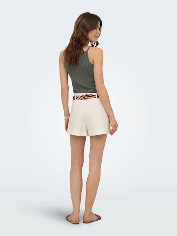 regular Pantaloni 'ONLADORA' di ONLY in bianco