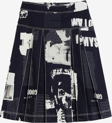DesigualSuknja - crna boja: prednji dio