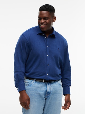 Tommy Hilfiger Big & Tall Pohodlné nošení Košile – modrá: přední strana