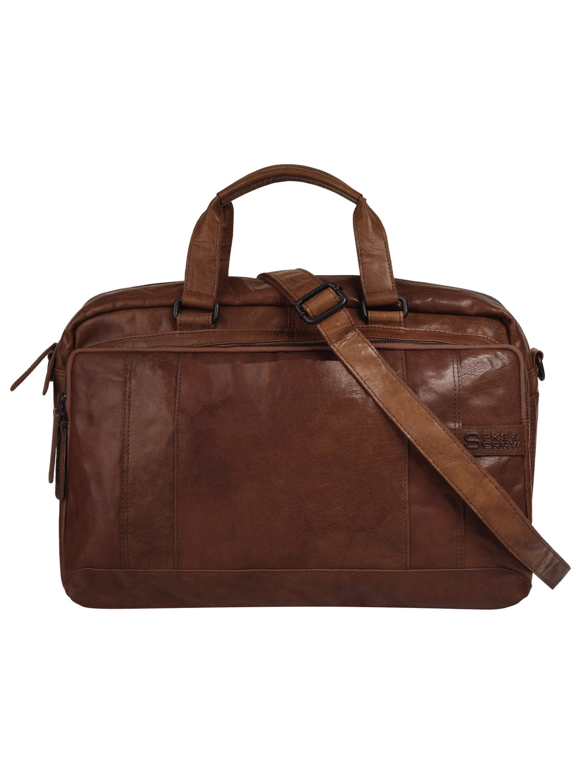 Spikes & Sparrow Reisetasche‌‌‌‌‌‌‌ in Braun: Vorderseite