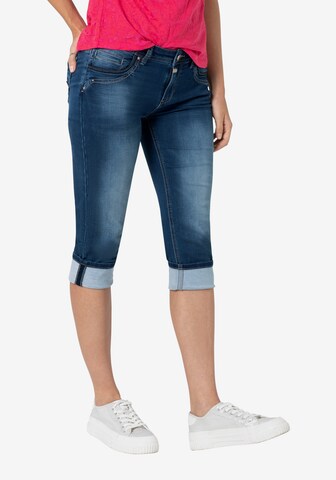 TIMEZONE Skinny Jeans 'Tali' i blå: framsida