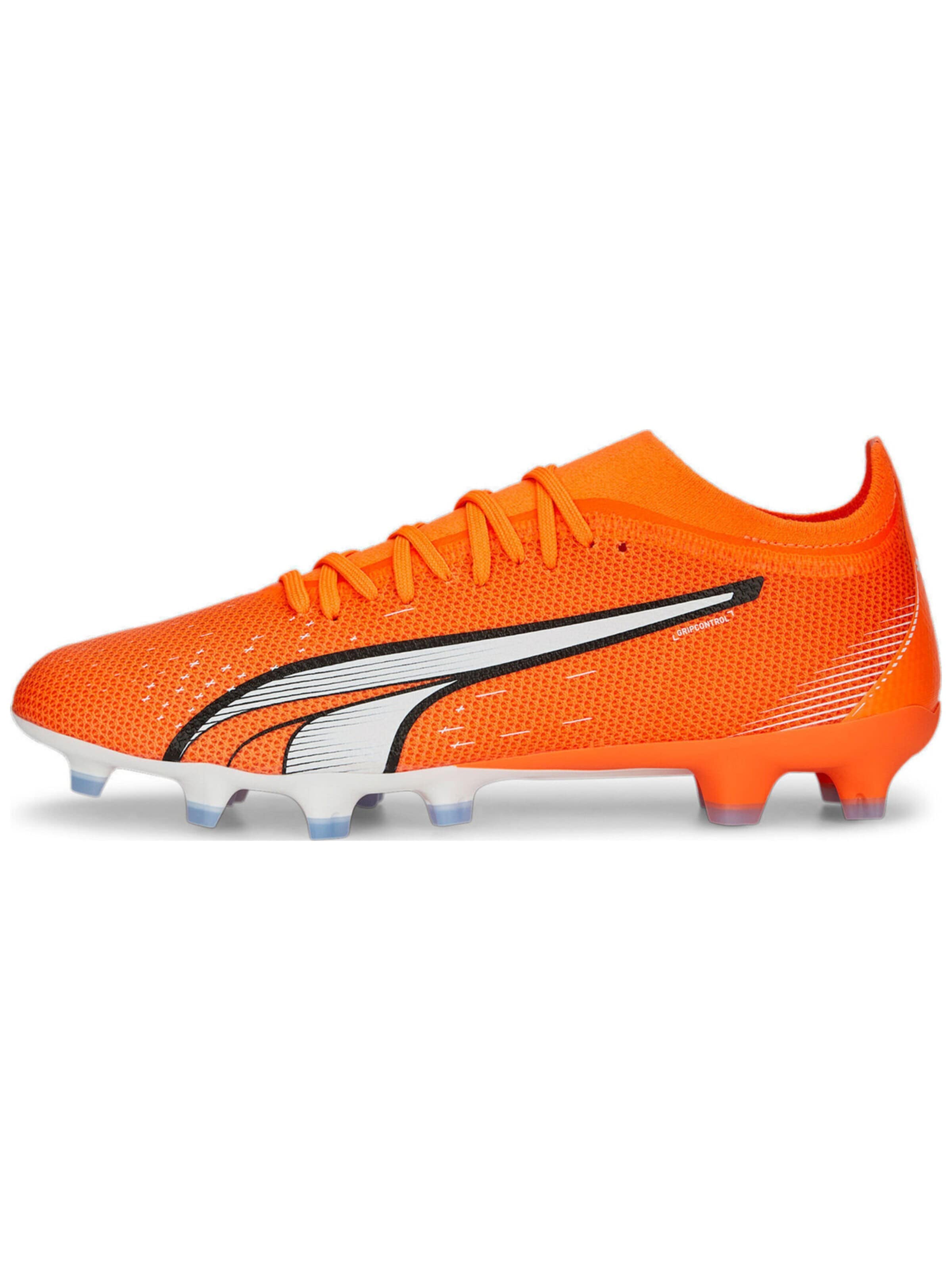 PUMA Soccer shoe 'Puma Ultra Match FG AG' in Orange: front