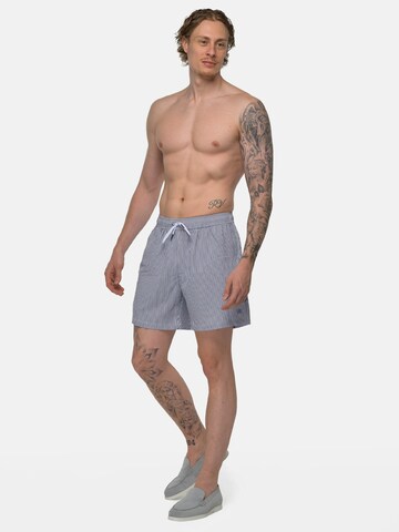 Shorts de bain 'Seersucker' Vercate en bleu