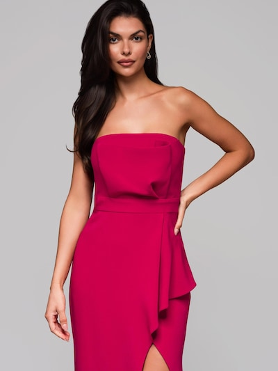 Ombre Abendkleid in 34 in dunkelpink, Produktansicht