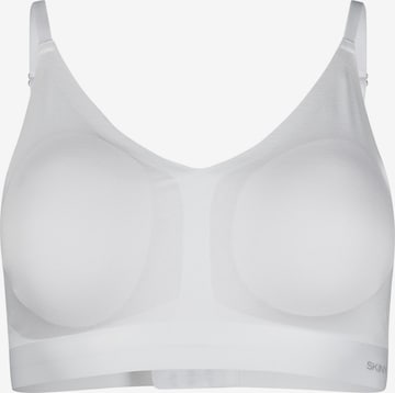 Bustier Soutien-gorge Skiny en blanc : devant