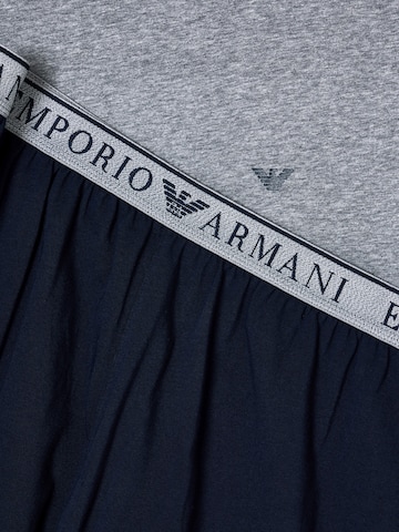 Pyjama court Emporio Armani en gris