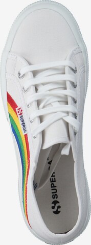 SUPERGA Sneaker '2750 Rainbow Embroidery S81281W' in Weiß