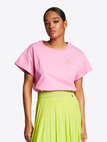 T-shirt Rich & Royal en rose : devant