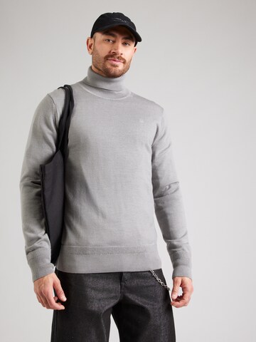 Pull-over 'Premium Core' G-STAR en gris : devant