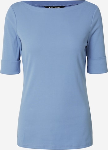 Lauren Ralph Lauren Μπλουζάκι 'Judy' σε μπλε: μπροστά