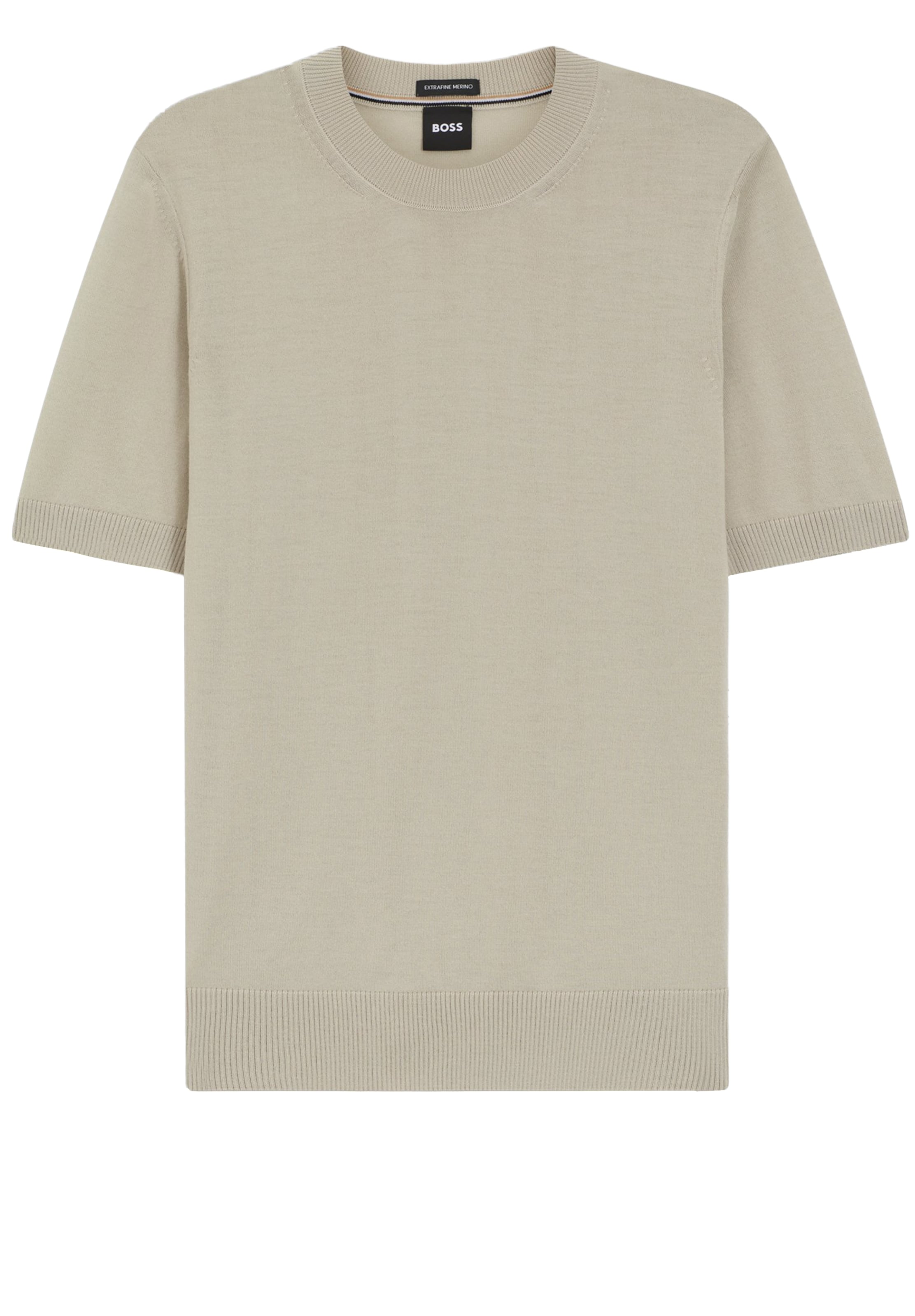 BOSS Pullover 'Umauro' in Beige: Vorderseite