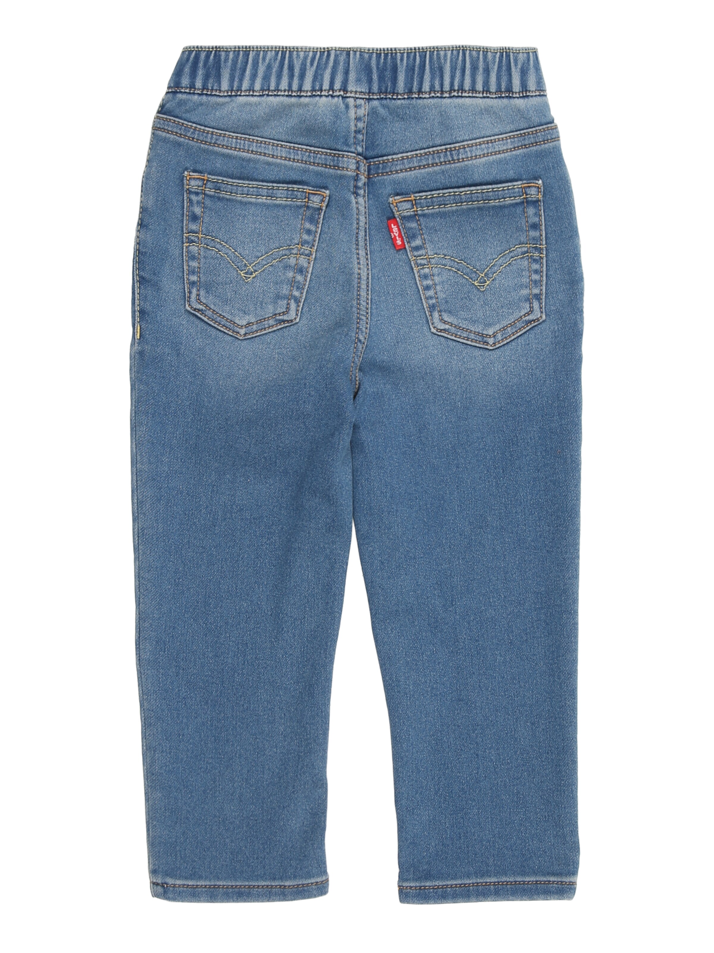 Levi's Kids Slimfit Jeans 'LVB Slim Dobby Pull On' in Blau