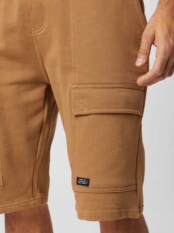 BLEND Regular Trousers in Brown