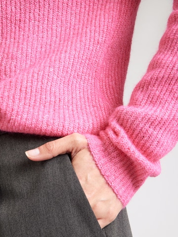 PIECES Sweater 'PCELLEN' in Pink