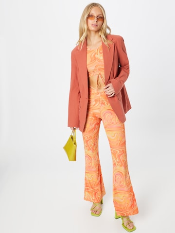 Gina Tricot Blazer i orange