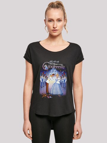 F4NT4STIC Shirt in Zwart: voorkant