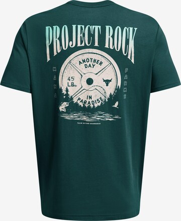 UNDER ARMOUR Funktionsshirt 'Projekt Rock Day' in Grün