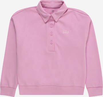 Sweat-shirt GAP en rose : devant