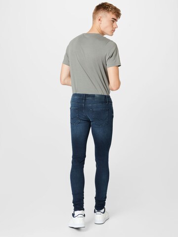 JACK & JONES Skinny Τζιν 'Tom' σε μπλε