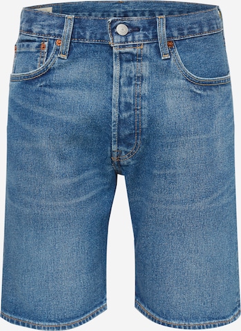 Jean '501 Original Short' LEVI'S ® en bleu : devant