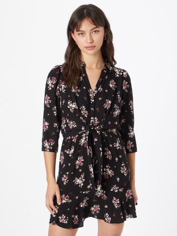 Dorothy Perkins Shirt Dress in Black: front