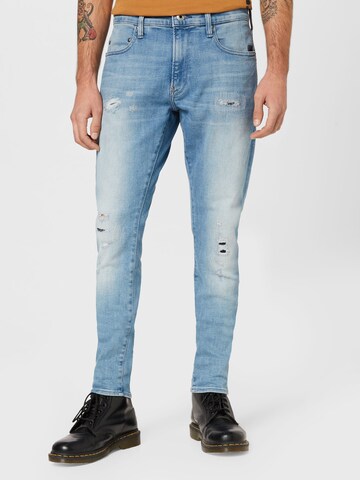 G-Star RAW Skinny Τζιν 'Revend' σε μπλε: μπροστά