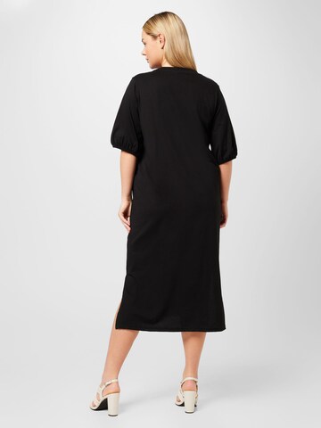 KAFFE CURVE Sukienka 'Erna' w kolorze czarny