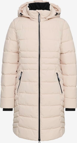 MANISA Winter coat 'Regenmantel' in Beige: front
