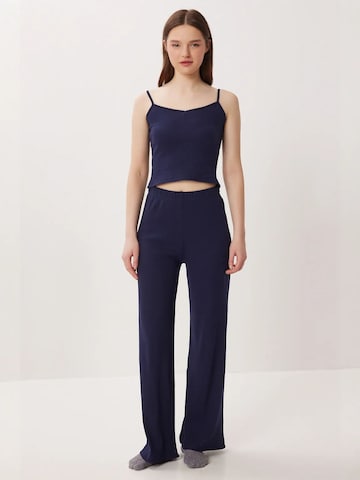 Happiness İstanbul Pajama in Blue: front