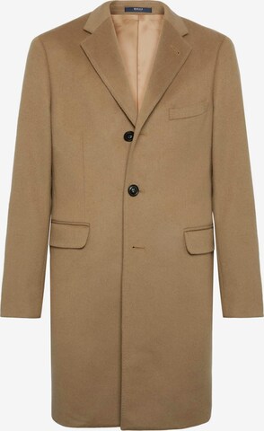 Boggi Milano Winterjas 'Cappotto Misto' in Bruin: voorkant