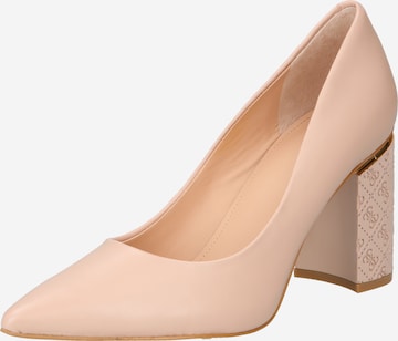 GUESS Pumps 'PIALY' in Roze: voorkant