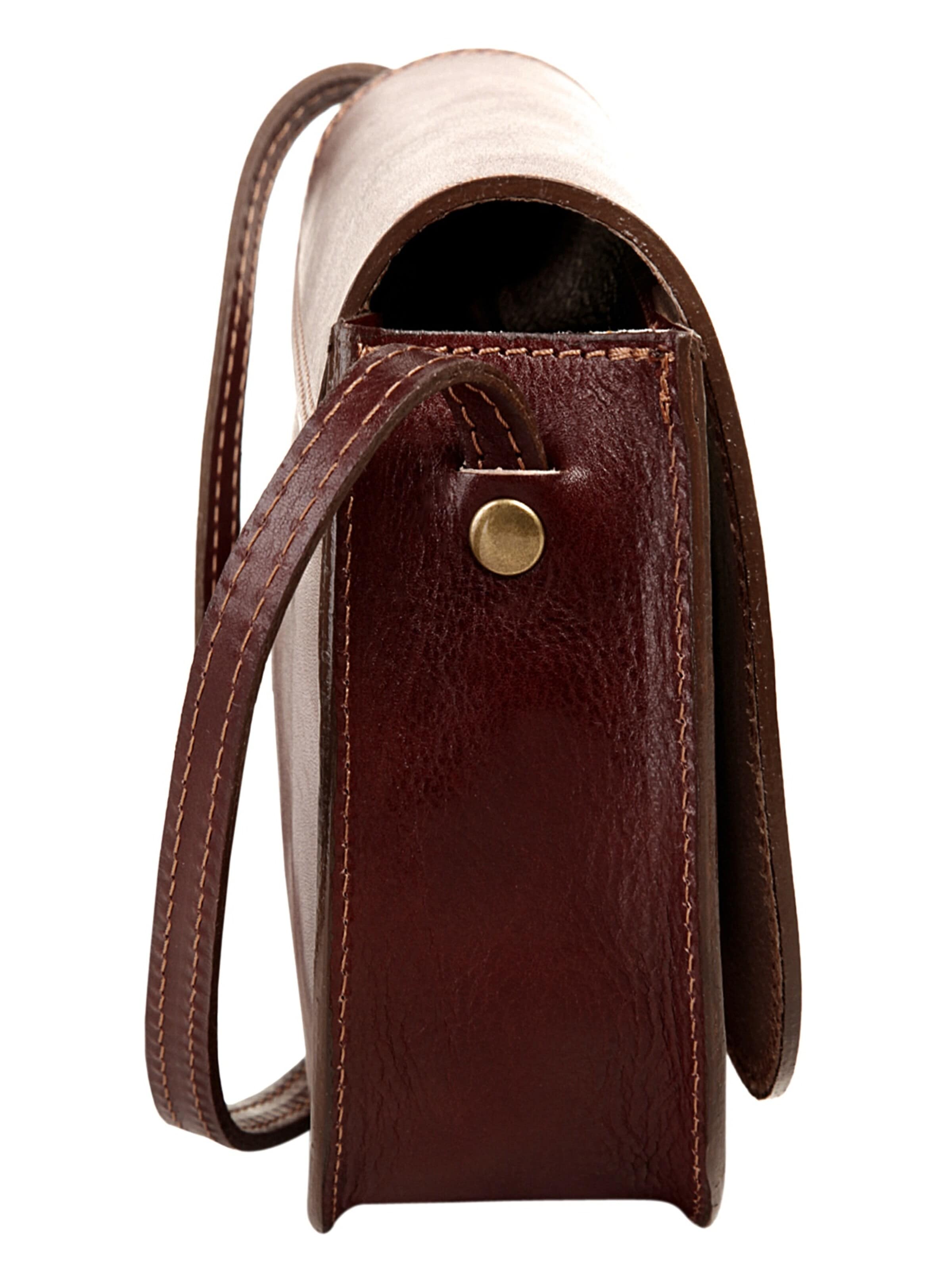 Sac à bandoulière piké en marron