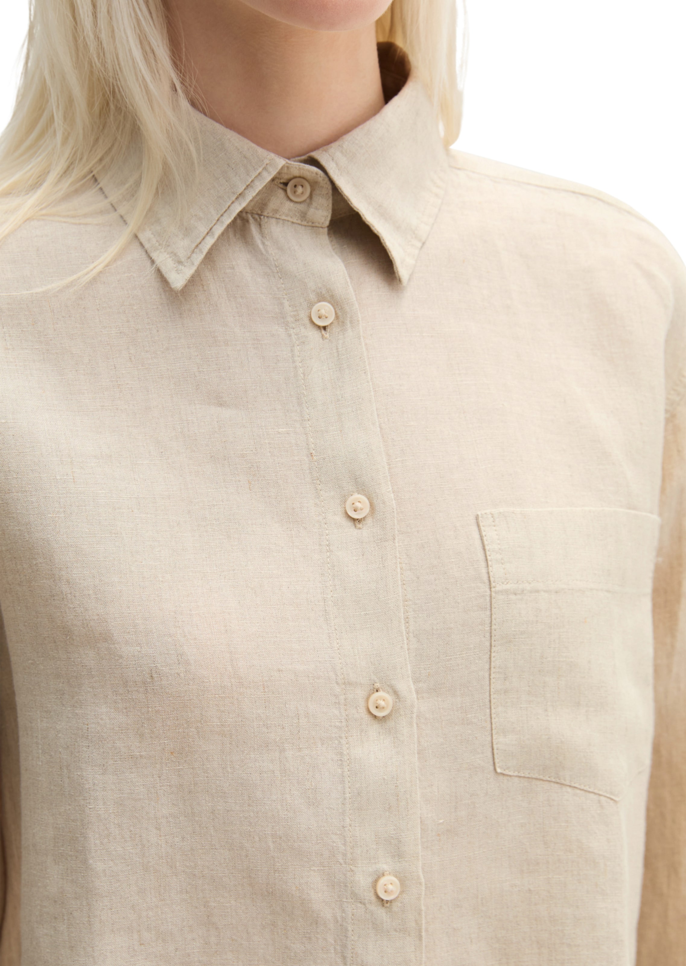 Chemisier Marc O'Polo en beige