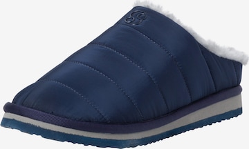 s.Oliver Slippers in Blue: front