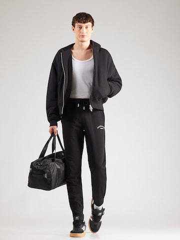 JACK & JONES Tapered Pants 'JPSTGORDON' in Black