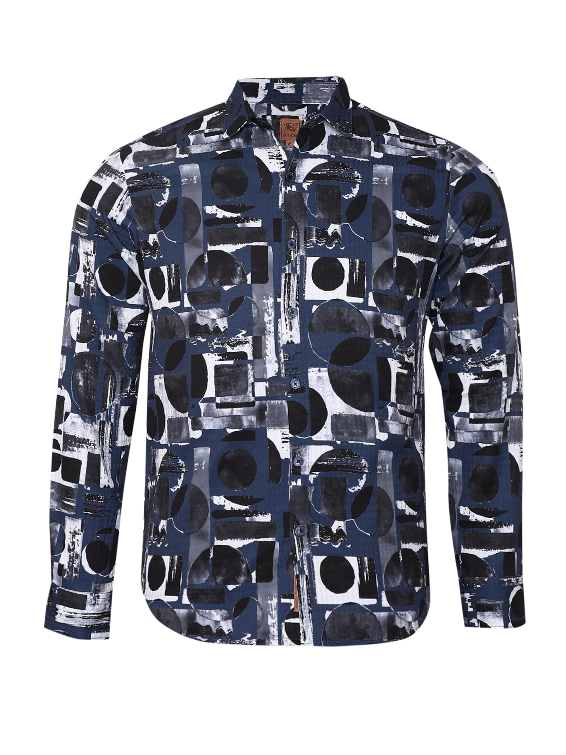 Campus Sutra Klasický střih Košile 'Pablo' – mix barev: přední strana